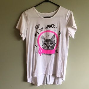Fun cat tee